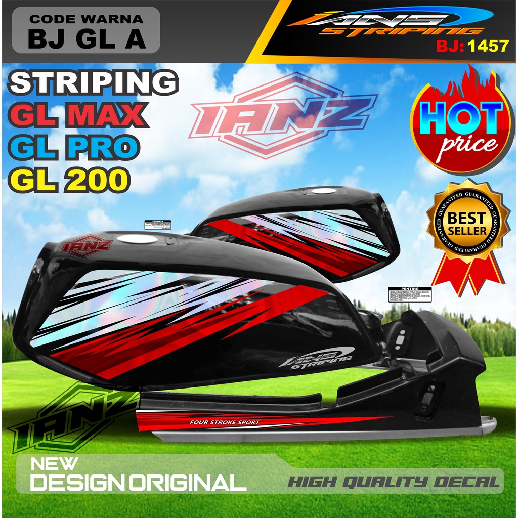 STIKER STRIPING GL 2000 VARIASI HOLOGRAM / STRIPING GL PRO MAX VARIASI HOLOGRAM / STRIPING GL