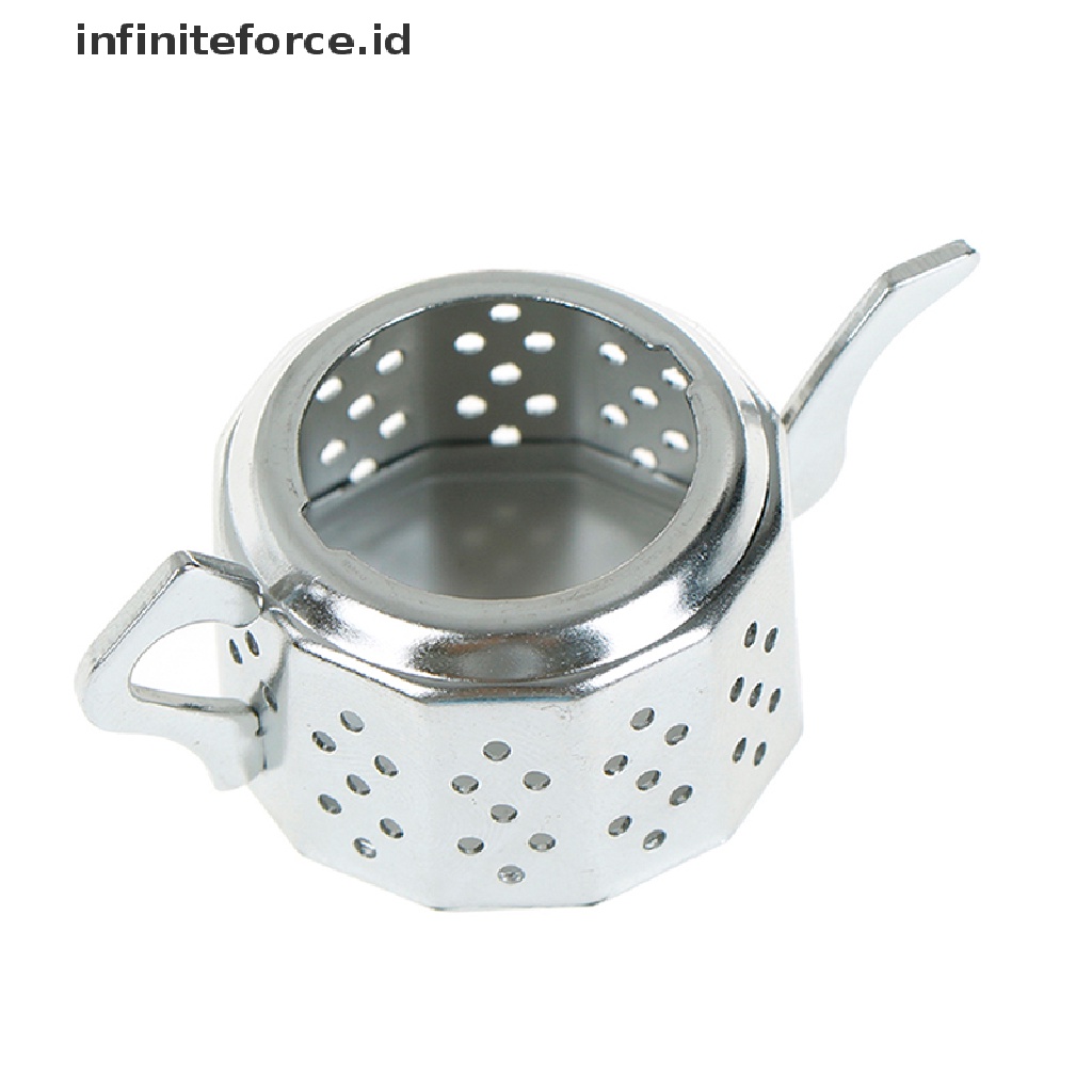 Saringan Infuser Daun Teh Herbal Bahan Stainless Steel