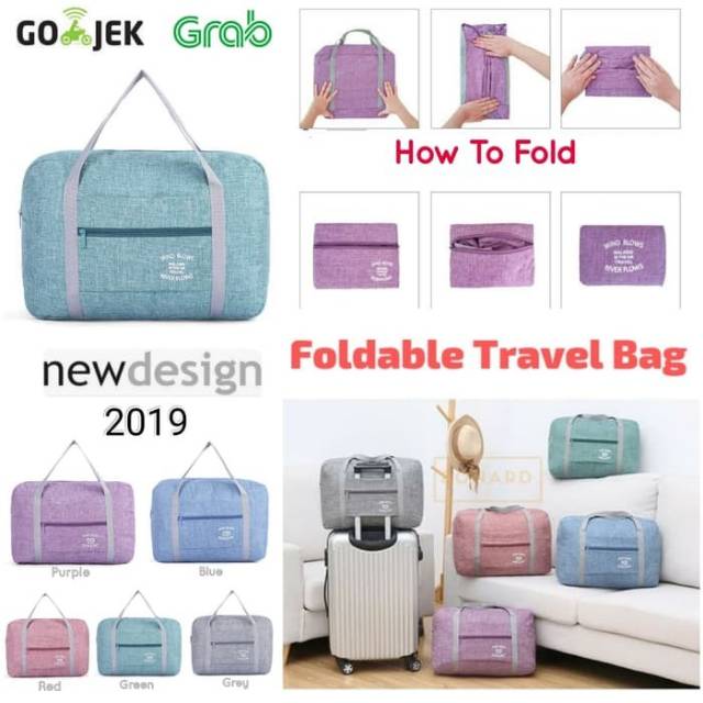 Waterproof Foldable Travel Big Size Bag / Tas Lipat uk. Besar