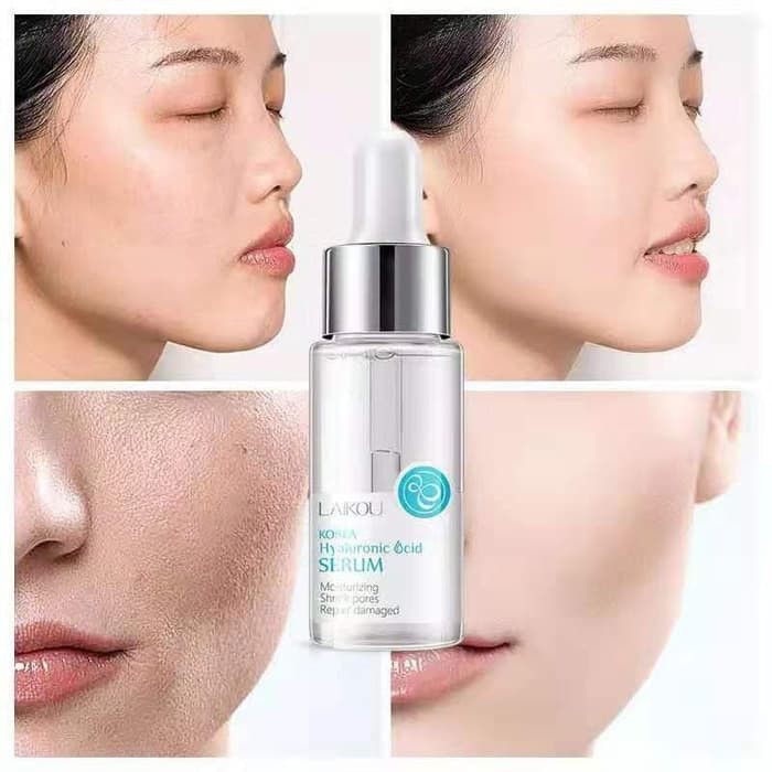 LAIKOU Serum Hyaluronic Acid untuk Melembabkan / Menghilangkan Jerawat