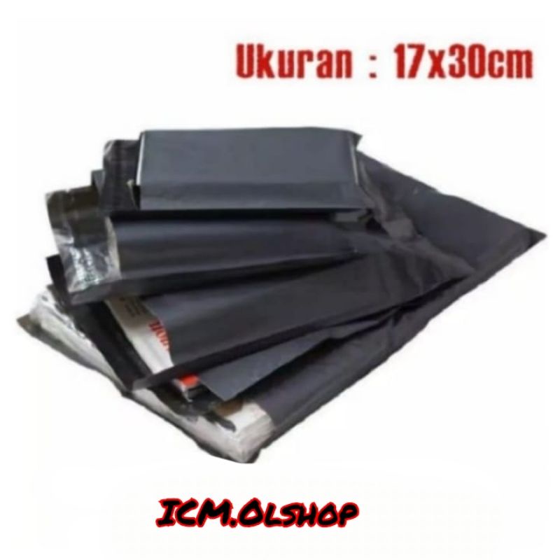 Polymailer/Plastik Packing Olshop/Plastik Polymailer (warna Hitam)⭐ ICM ⭐