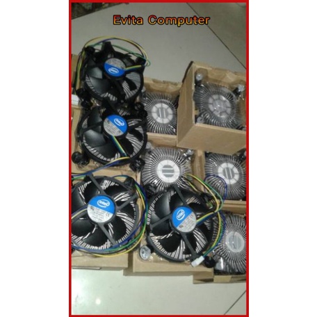 Heatsink Fan Prosesor Intel LGA 775 / 1155 Kipas Pendingin Ori