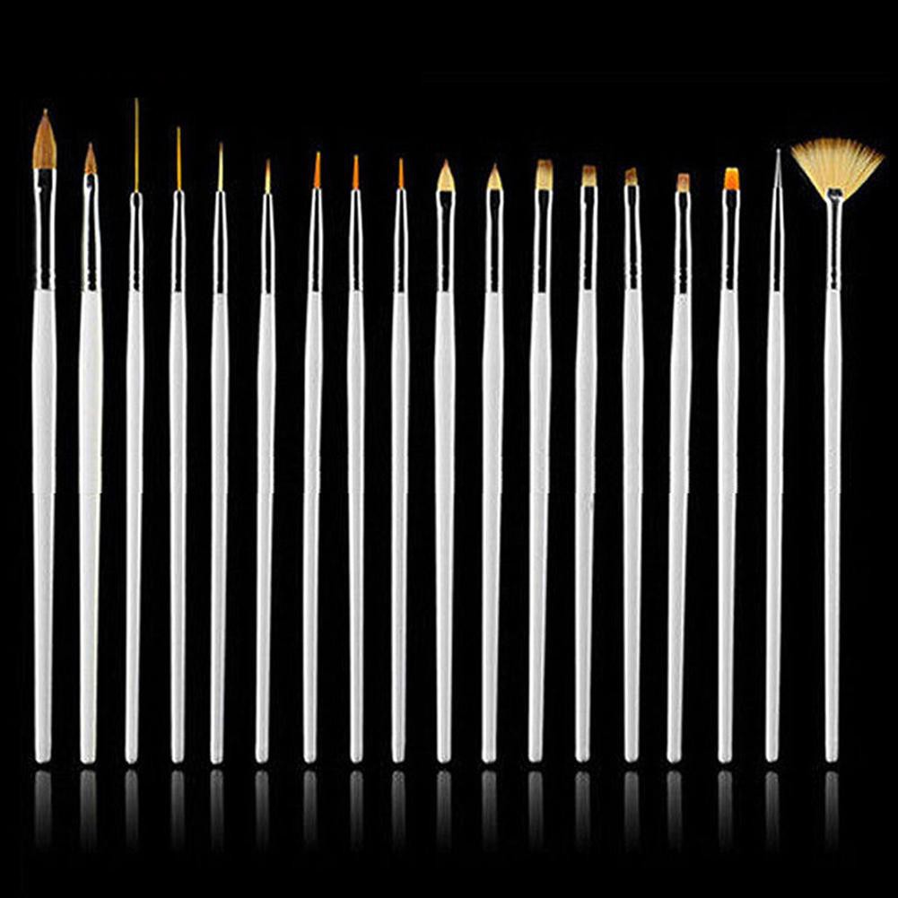 

Murah [Bayar Di Tempat]EYe15 Pcs/Set Nail Art UV Gel Design Dotting Painting Pen Brush Manicure