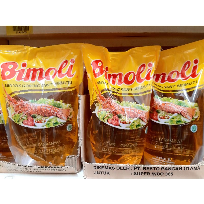 

Bimoli Minyak Goreng/Minyak Goreng Serbaguna Bimoli Pouch isi 2L