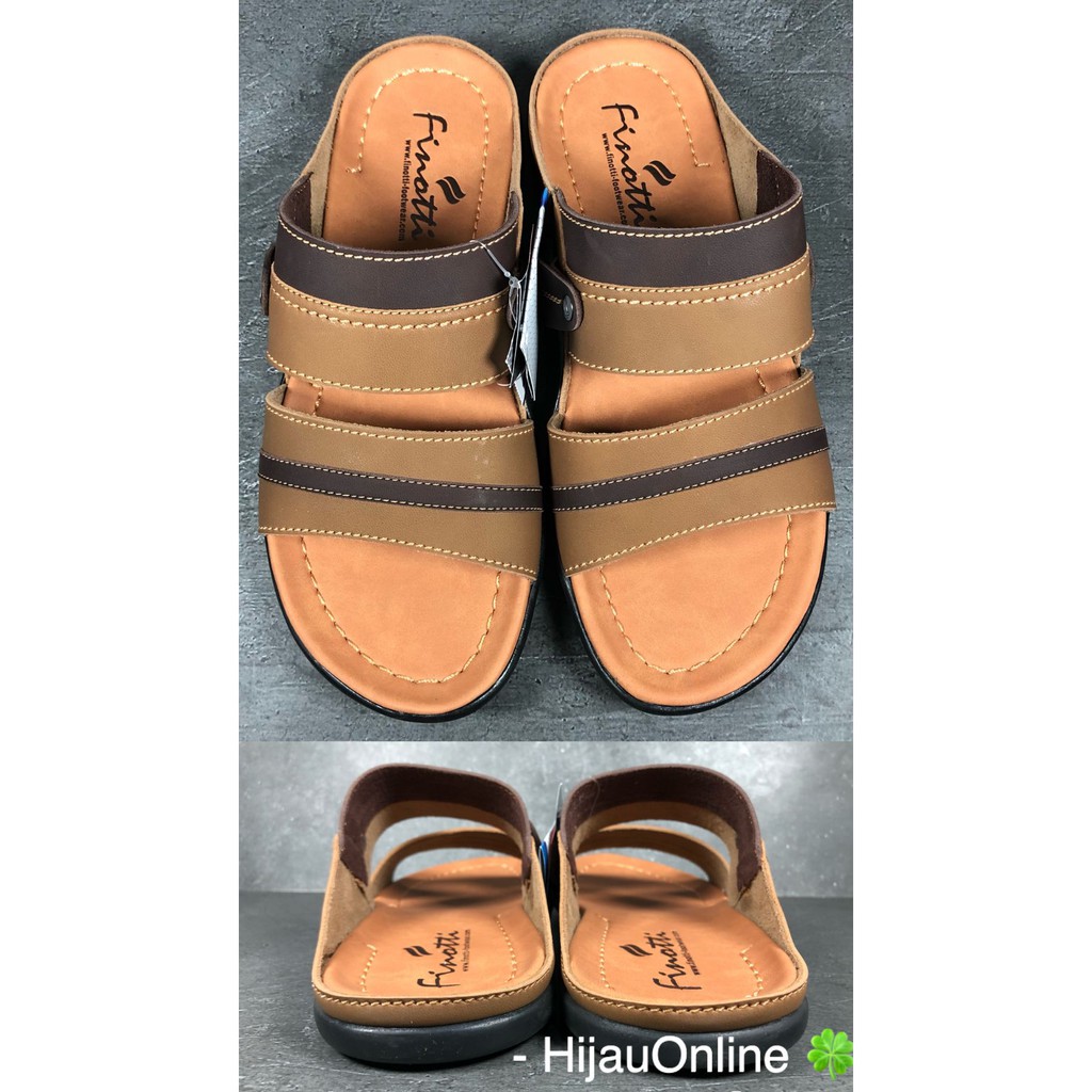 FINOTTI - BPZ 06 10 - Sandal Slop Sopan Kasual Tali 2 Laki-laki Pria-3