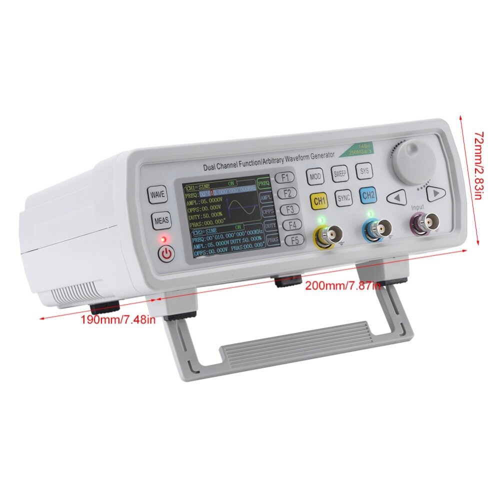 Generator signal Sinyal FY6600 Dual Channel Counter Function 60MHz