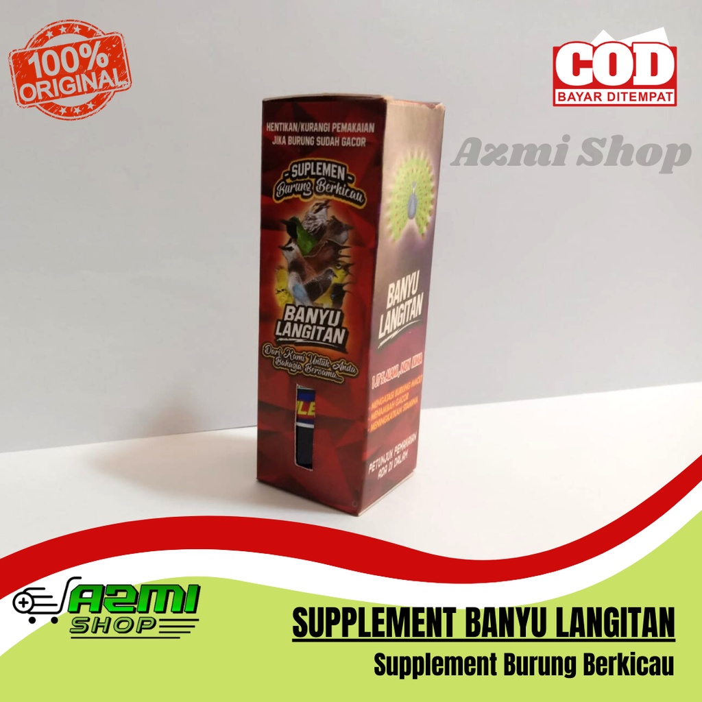 Banyu Langitan Reguler Vitamin Supplement Burung Trucuk
