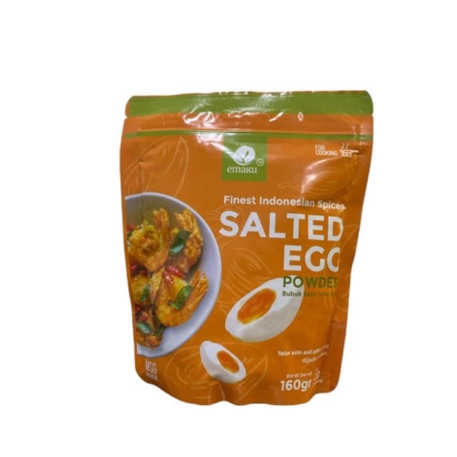 Emaku Salted Egg Powder 160gr / Bubuk Saus Telur Asin