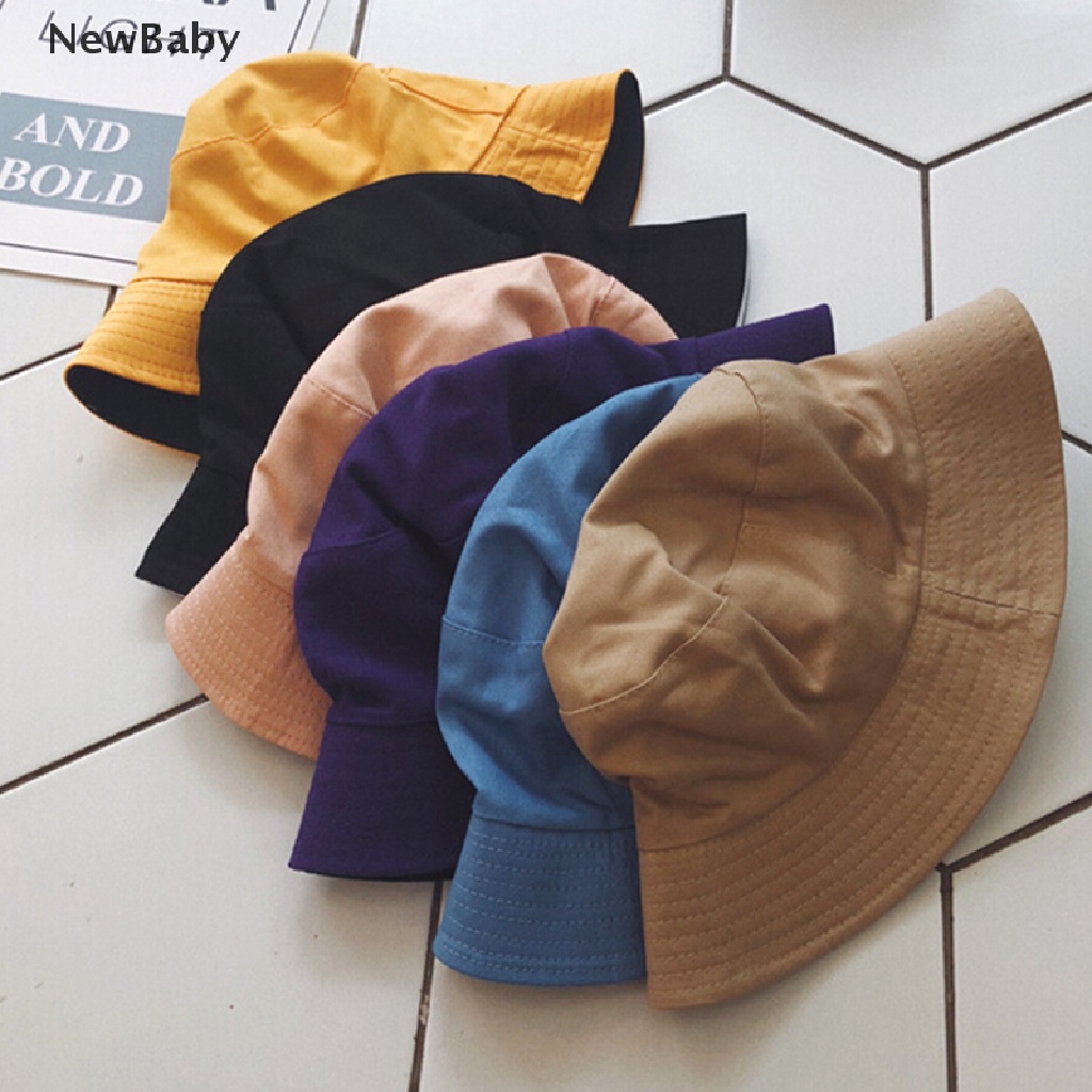 Topi Bucketfisherman Bahan Katun Untuk Bayi Lakilakiperempuan Fisherpantai