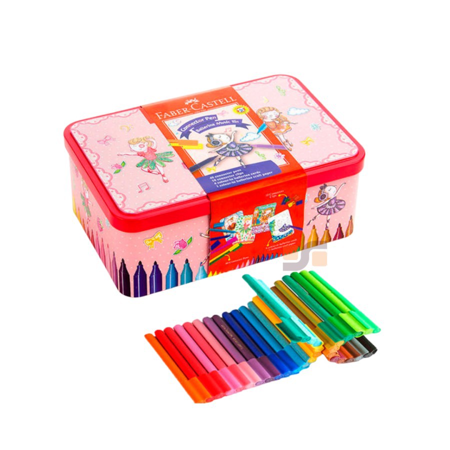 

Connector Pen Ballerina Music Box Faber-Castell 25 Warna