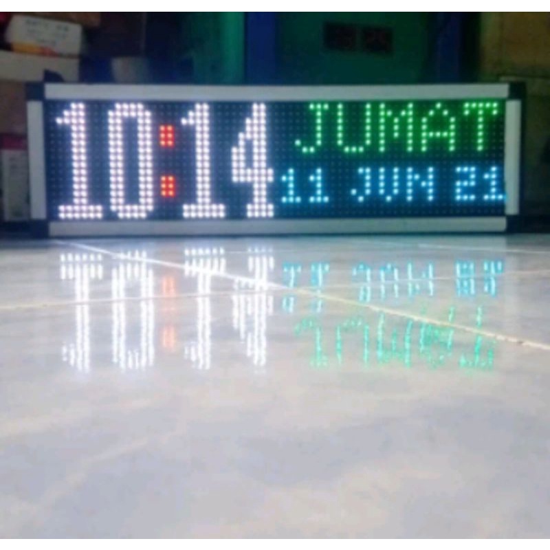 Paket Modul Controller JWS RGB P10 2 Panel WiFi