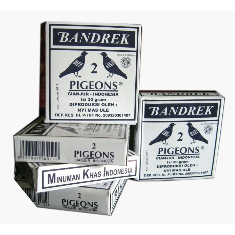 

BANDREK PIGEONS - Bandrek Cap 2 Pigeon - Bandrek Instan Saset