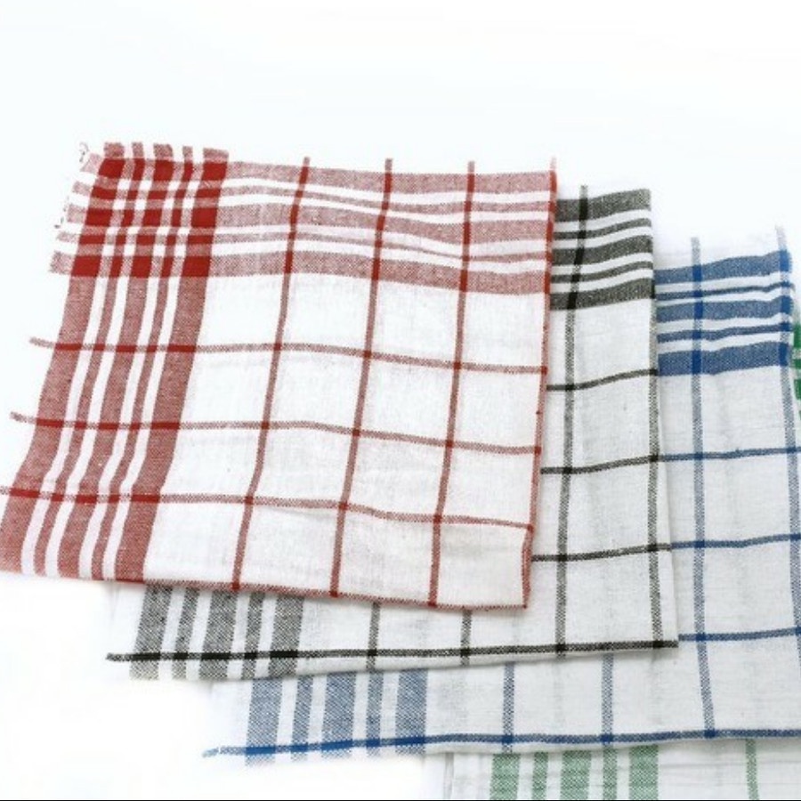 Serbet Dapur Kain Lap Tangan Kotak/per lusin
