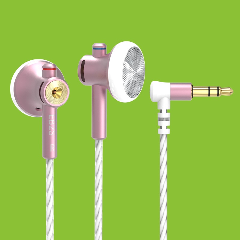 Nicehck EB2S Headset Earphone Kabel HD Dinamis B40 / EBX21 Bahan Metal CNC HIFI Jack 3.5mm 15.4mm