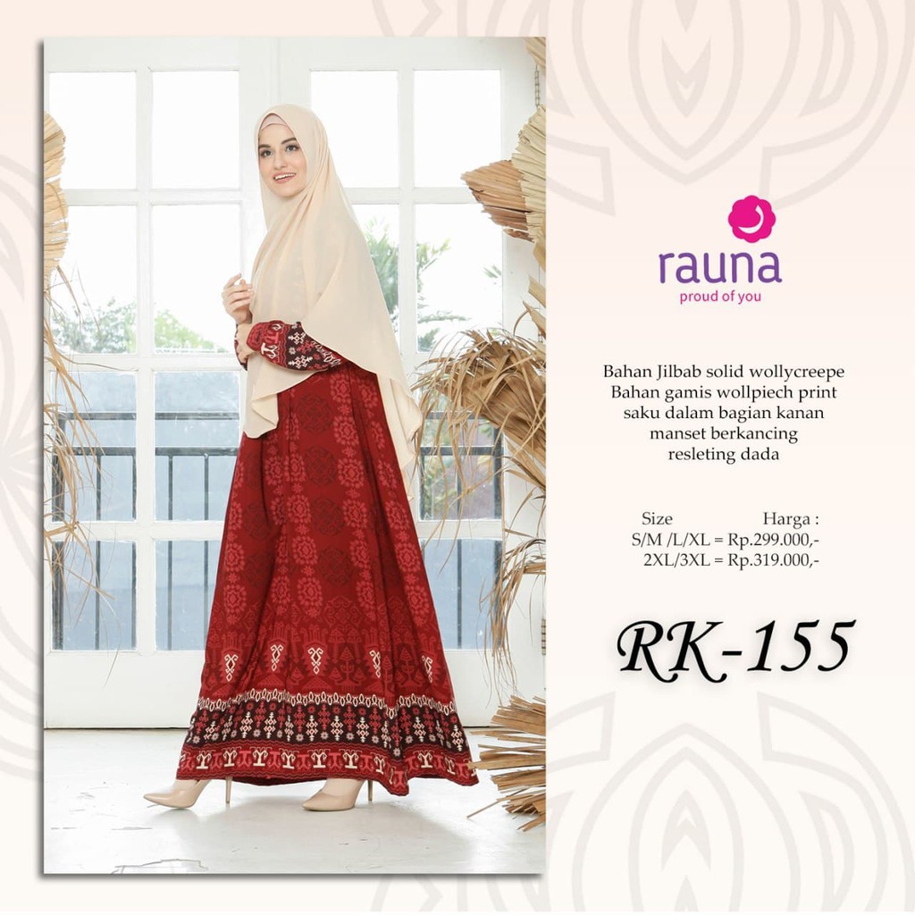 Sarimbit Keluarga Muslim / Rauna RK - 155 / Fashion Muslim