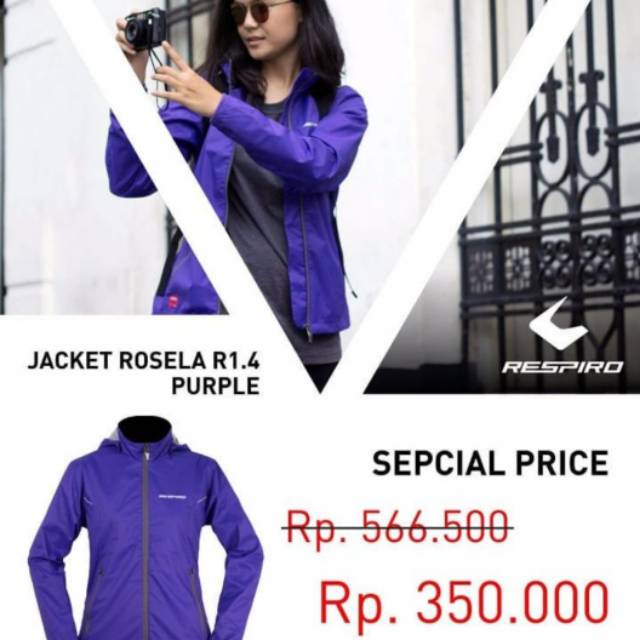 Respiro Rosela purple uk. M