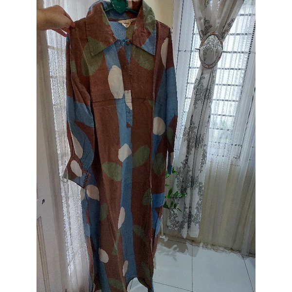 Baju Gamis Dian Pelangi (preloved)
