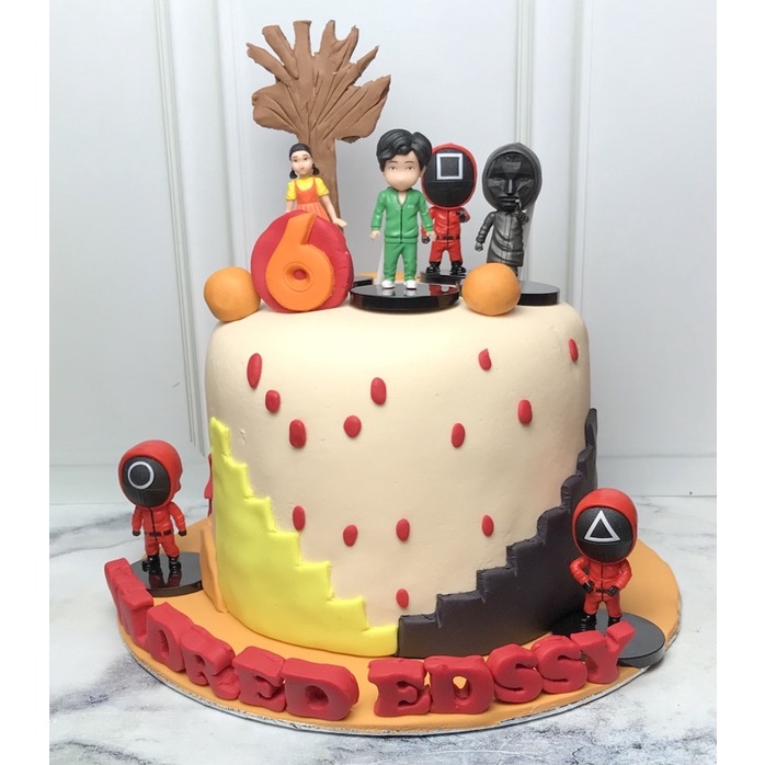 

Kue Ulang Tahun Squid Game / Cake Ultah Squid Game