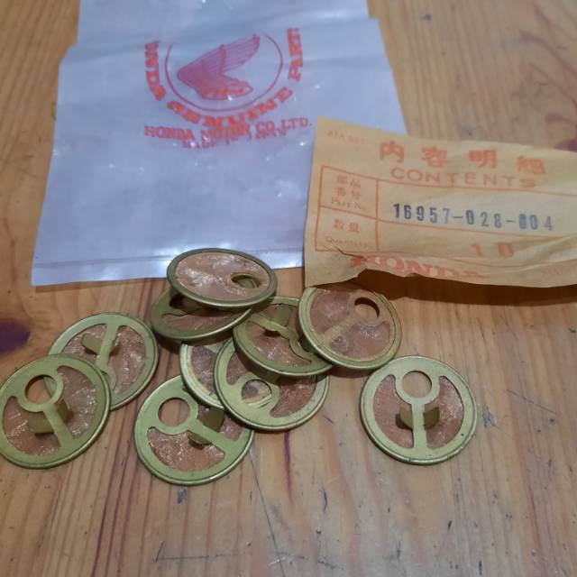 Filter Kran Bensin Tangki Honda s90 CB100 CB125 Benly Original Nos