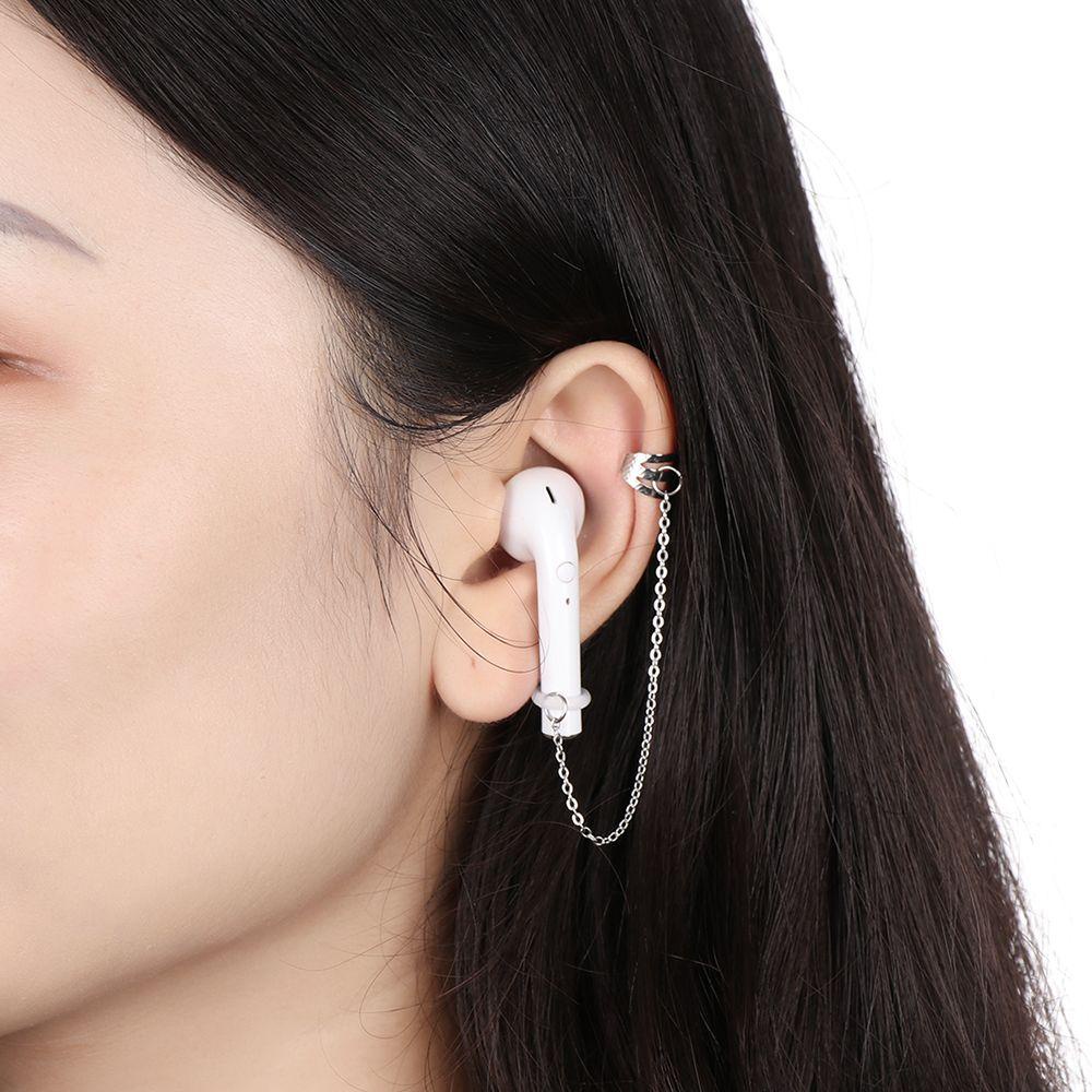 TOP Anting Anti Rontok Creative Earphone Holders Pelindung Earphone Kait Pas Aman Untuk Apple AirPods