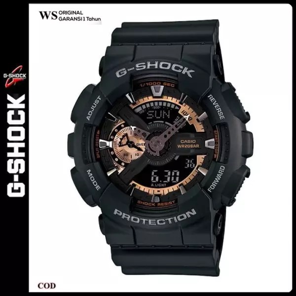 Jam Tangan Pria Merk Casio G-Shock Type: GA110 Baterai