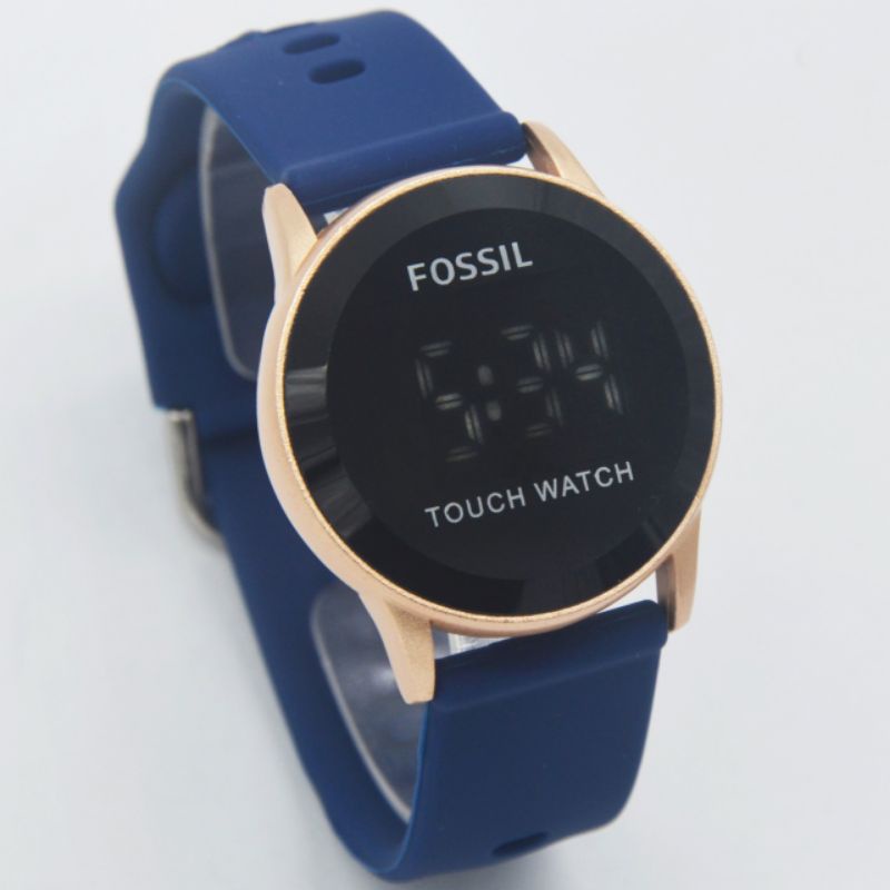 Jam Tangan Touchscreen Jam Tangan Pria Wanita Jam Tangan Rubber Digital