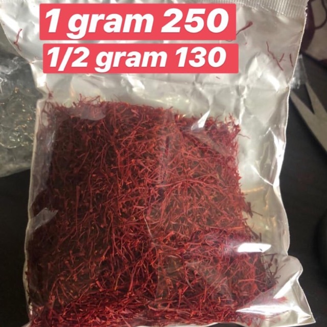 

SAFFRAN NEGIN IRAN KUALITAS PREMIUM 100% ORIGINAL