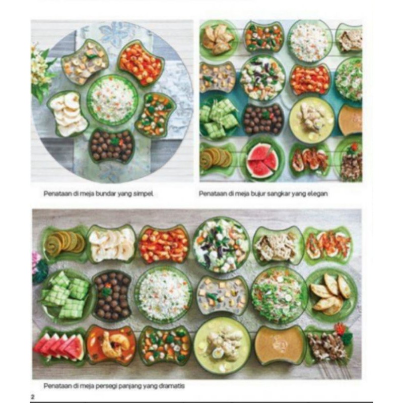 Domino set hijau Tupperware ORI