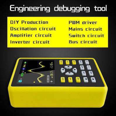 Digital Oscilloscope Cerdas Multimeter LCD Display