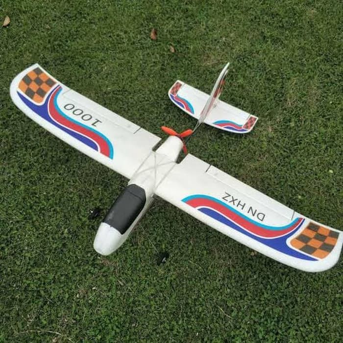 DN HXZ 1000 1000mm Wingspan EPP Wing FPV plane RC Pesawat Airplane KIT - Putih