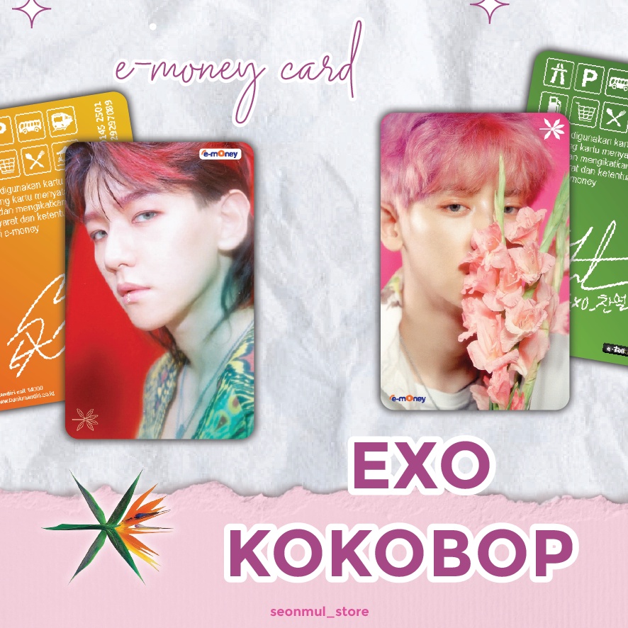 TERMURAH!!! EMONEY BRIZZI FLAZZ TAPCASH EXO THE WAR /  EXO KOKOBOP