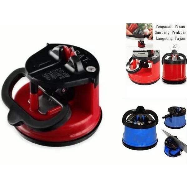 Pengasah Pisau Gunting Asahan Pisau / Knife Sharpener With Suction Pad