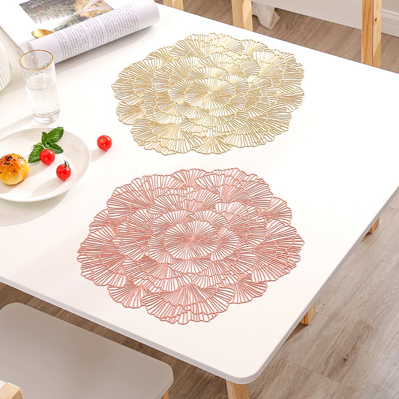 PVC Waterproof Placemat New Motif /Tatakan Alas Piring Meja Makan Anti air Panas