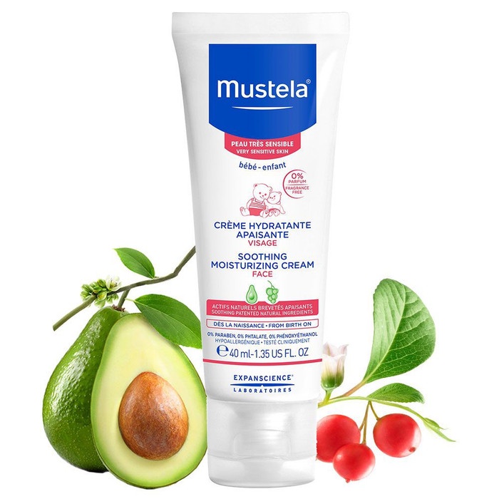 Mustela Moisturizing Cream 40Ml Cream Muka Bayi