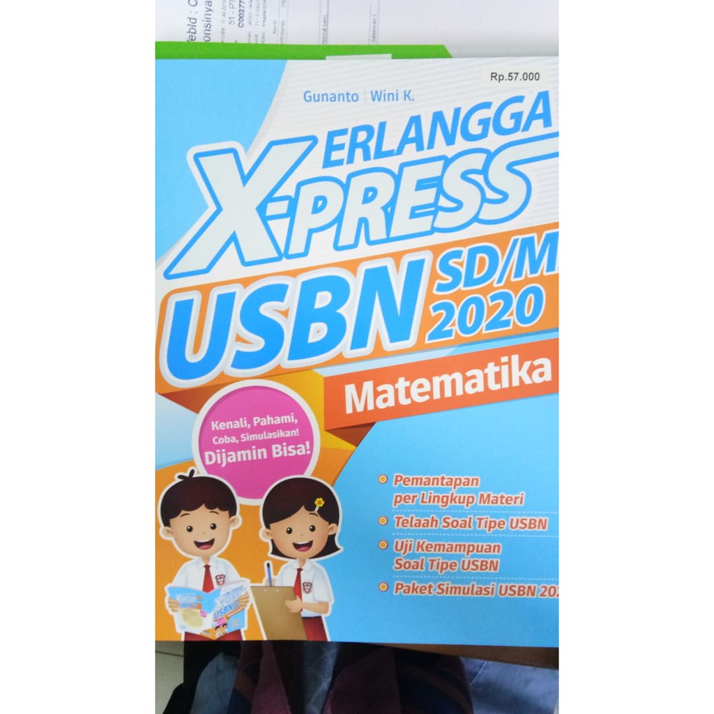 ERLANGGA X-PRESS USBN SD/MI 2020 MATEMATIKA/Penerbit Erlangga