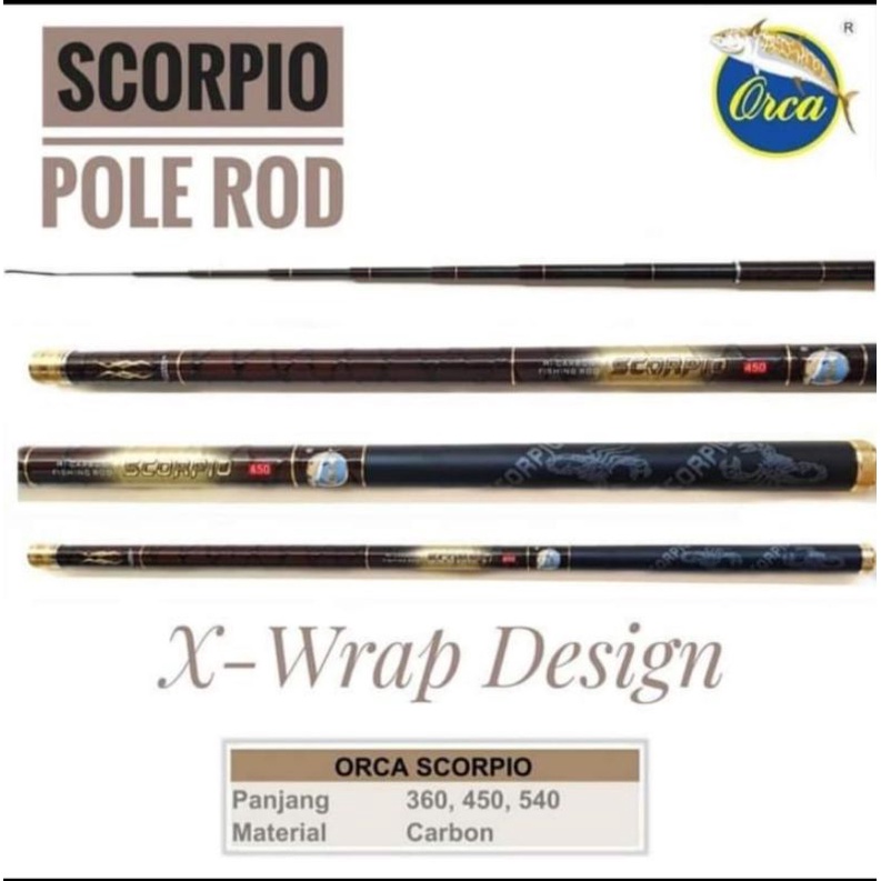 JORAN TEGEK ORCA SCORPIO ORIGINAL