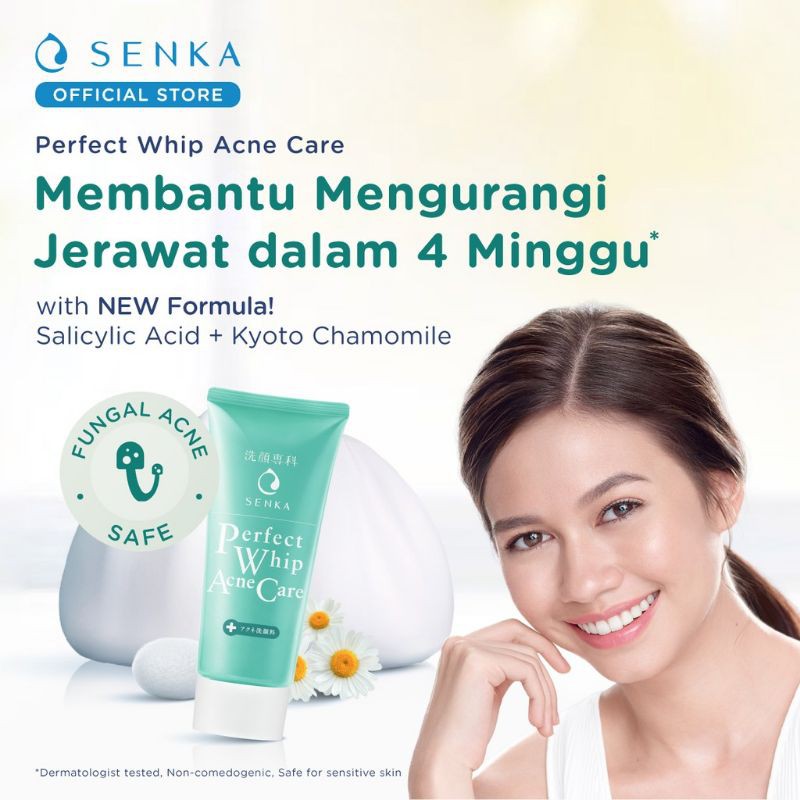 SENKA Perfect Whip Acne Care 50gr - New Packing