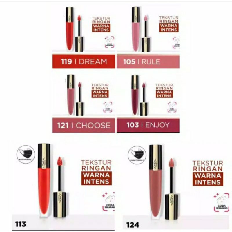 loreal Rouge signature