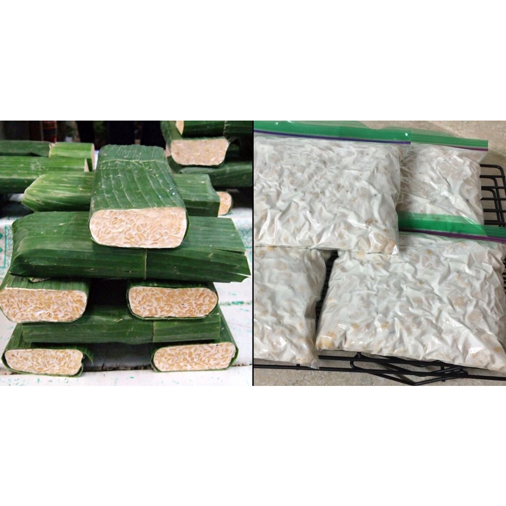 

Tempe Daun Pisang Segar Murah