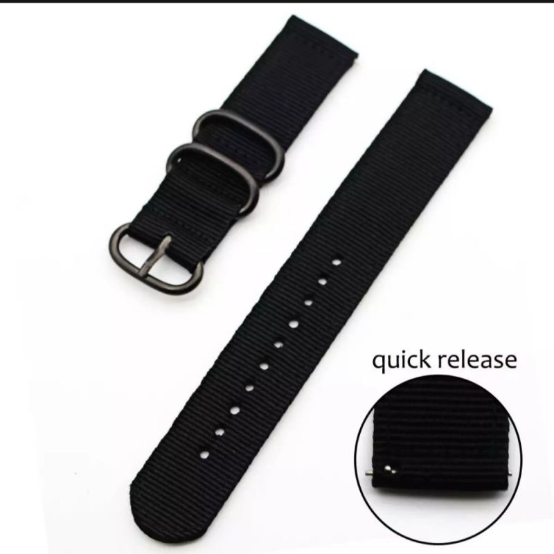 strap tali jam 22mm Universal Color Nylon Strap kulit premium Amazfit samsung Xiaomi band