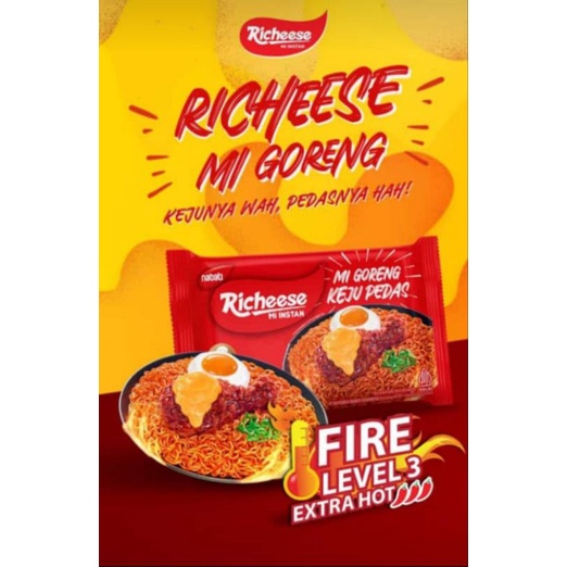 

Richeese mie goreng level 3