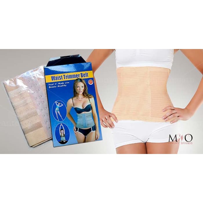 Waist Trimmer Belt Korset Perut Praktis Teknologi Jepang / Waist Belt Support Stagen Pinggang