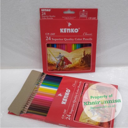 

PENSIL WARNA KENKO CP-24F 24 WARNA