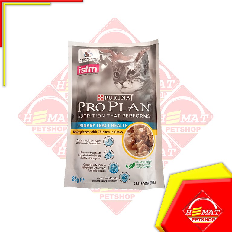 Makanan Kucing Basah Pro Plan Wet 85gr Cat Food ProPlan Pouch Sachet