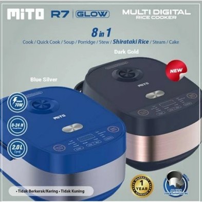 Digital Rice Cooker Multi Digital Rice Cooker MITO R7 8 in 1 R-7