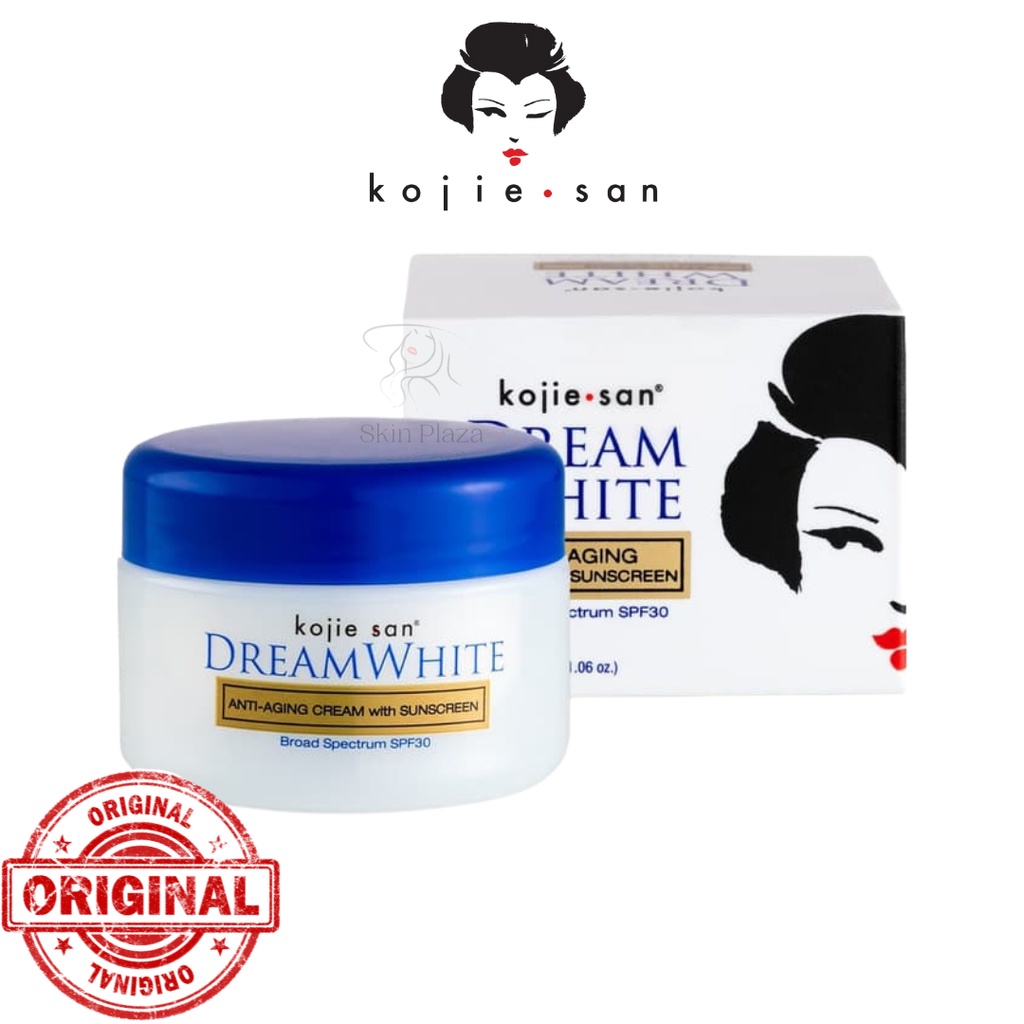 KOJIE SAN Dreamwhite Anti Aging Face Cream with Sunscreen SPF30 30gram