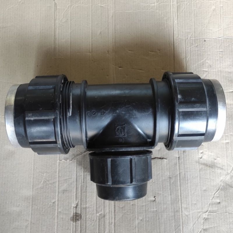 TEE Reducer HDPE 4x3inch | Reducer HDPE 4x3 inch 110mmx90mm | Penguin
