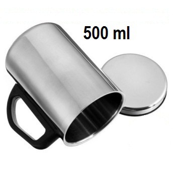 Gelas Thermos Mug Stainless 500ml / Mug Thermos Stainless Steel 500 ml