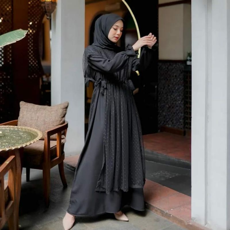 GAMIS BELVA SET DRESS_Safitri