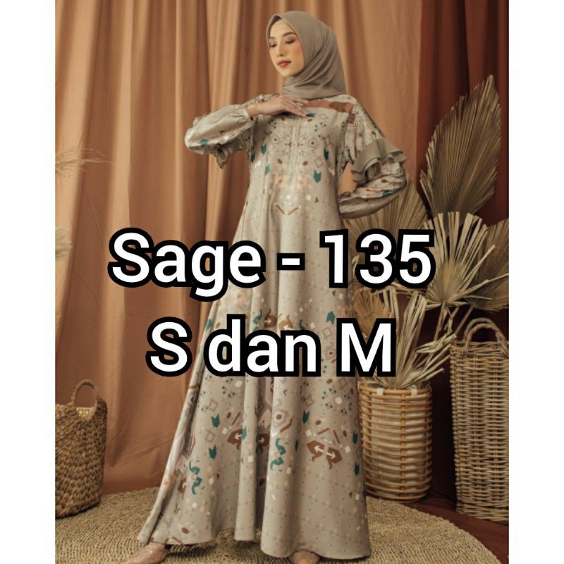 Humaira Dress Kienka Sage